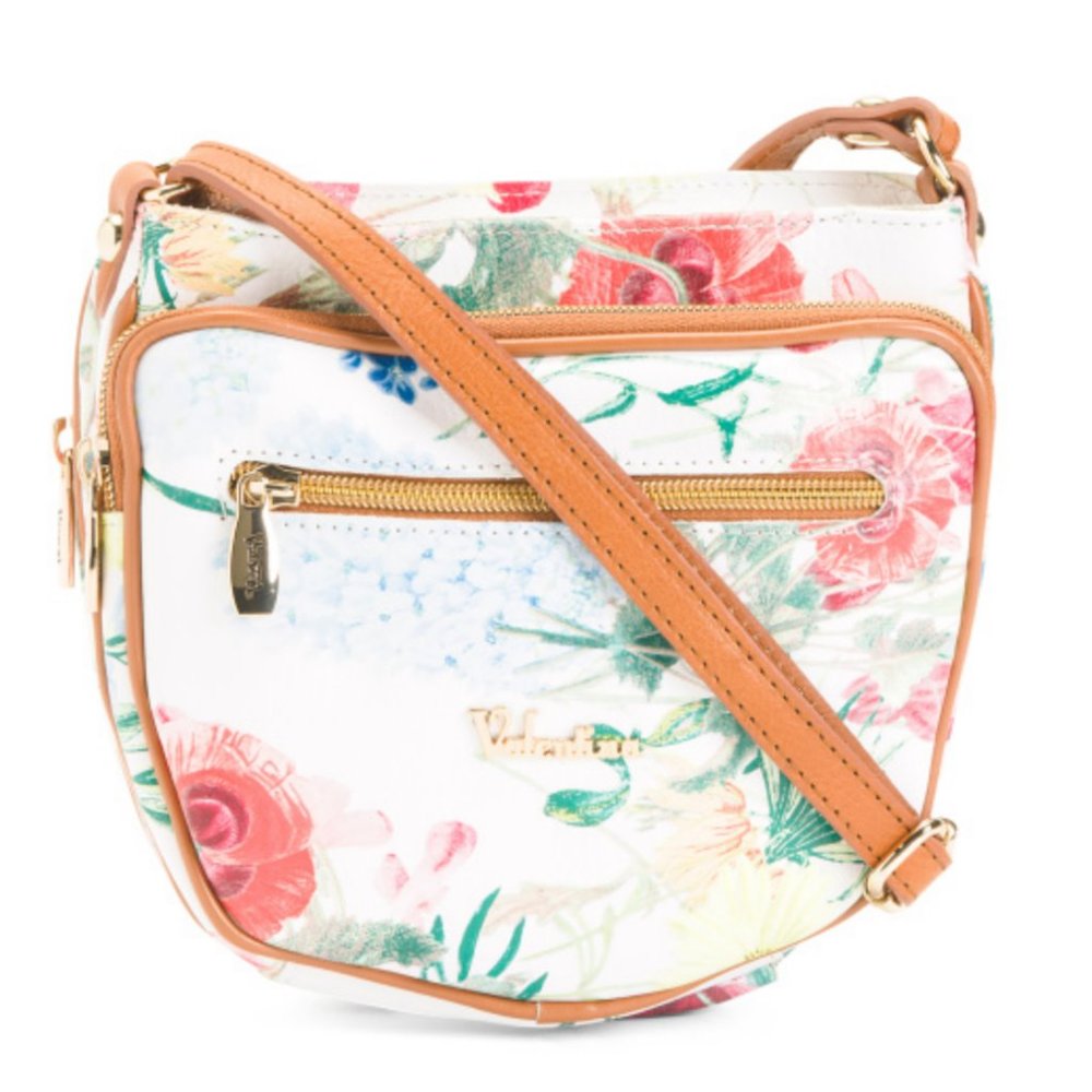 NWT VALENTINA Leather Crossbody